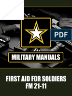 US Army First Aid For Soldiers FM 21-11