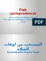 Fiqh 3 (Book Of Salah)