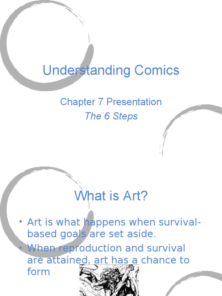 Understanding Comics: Chapter 7 Presentation | PDF