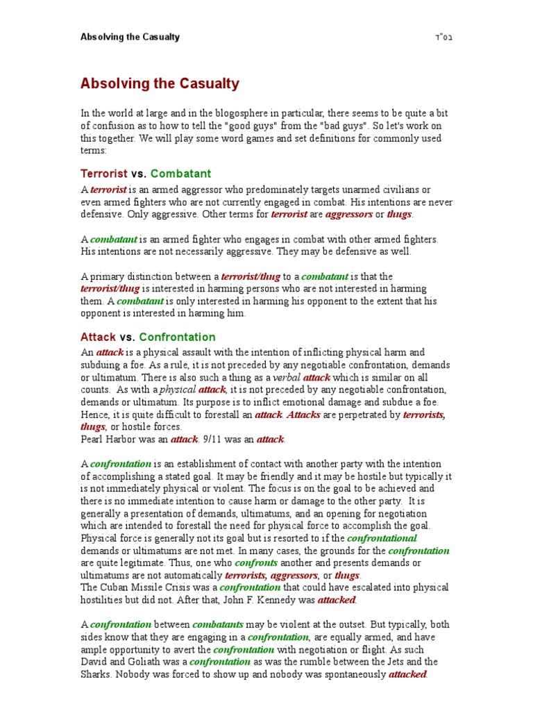 Absolving The Casualty | PDF | Rape | Crime & Violence