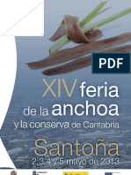 Dossier de Prensa XIV Feria de La Anchoa y La Conserva de Cantabria