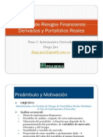 Sesion 1 - Derivados Financieros