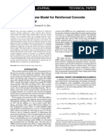 Softened Membrane Model For Reinforced Concrete Elements in Shear