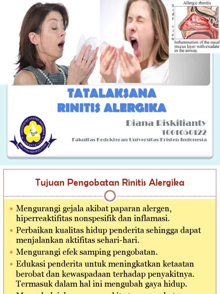 Tatalaksana Rinitis Alergika | PDF | Allergy | Allergen