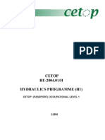 2004, CETOP, Hydraulics Programme (H1) - Seminar