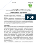 Removal Kinetic of Cationic Dye Using Poly (Sodium Acrylate) - Carrageenan/Na-Montmorillonite Nanocomposite Superabsorbents