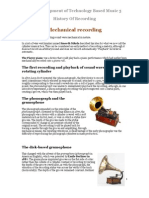 Microphone Invention Timeline (1827-1962) | PDF