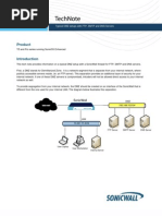 Typical DMZ Configuration WithFTP SMTP and DNS Servers