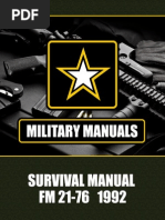 Download US Army Survival Manual FM 21-76 1992 by Total Prepper  SN136654710 doc pdf