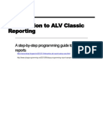 ALV Programming Guide