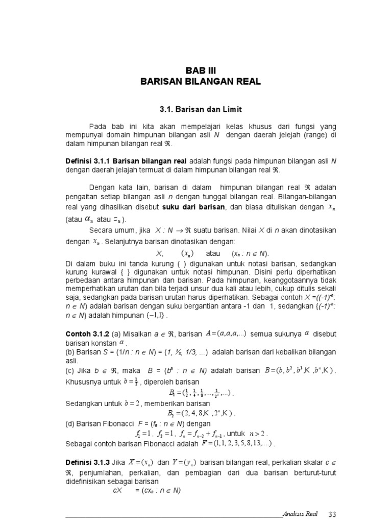 21 Contoh Soal Limit Fungsi Analisis Real Kumpulan Contoh Soal
