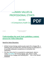 Human Values Professional Ethics