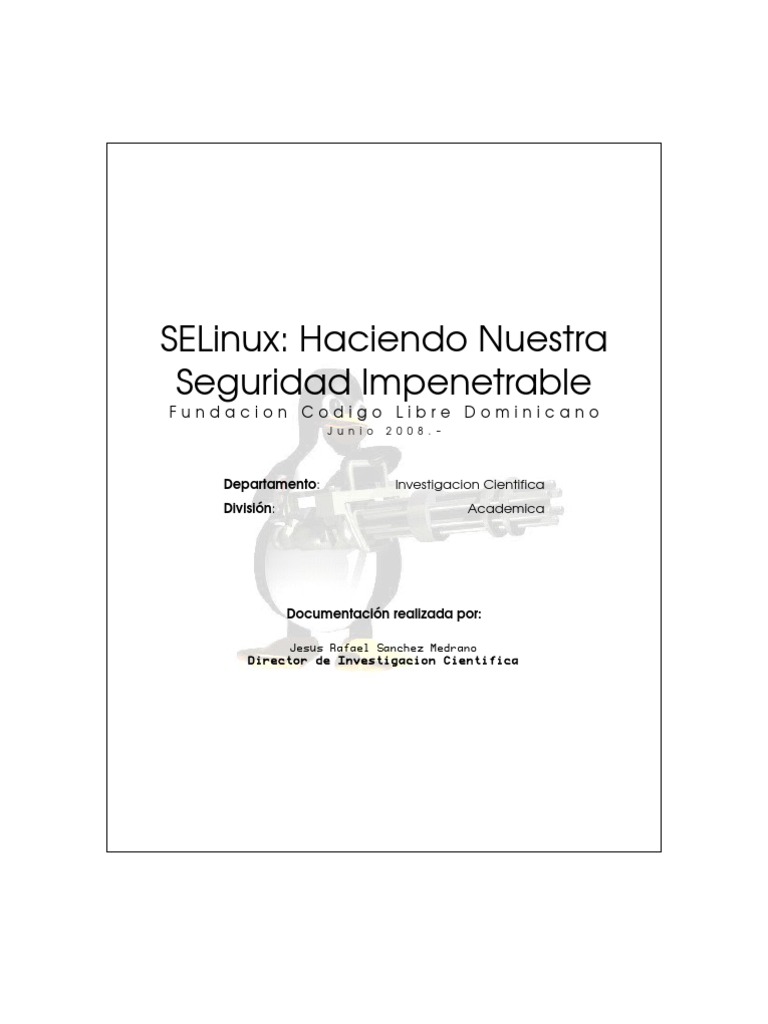 Manual Selinux | PDF | Software libre | Archivo de computadora