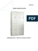 6 Doors Locker C/W Lock: Lampiran 1
