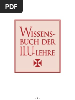 Wissensbuch Der Ilu Lehre Und Jovian Offenbarung