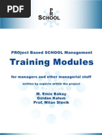 PRO-SCHOOL Training ModulesEN