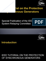 IEEE Generator Protection Tutorial Presentation