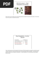 EEB 304 Lecture 3 - Plant Manipulation and Naming