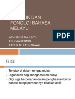 Fonetik Dan Fonolgi Bahasa Melayu