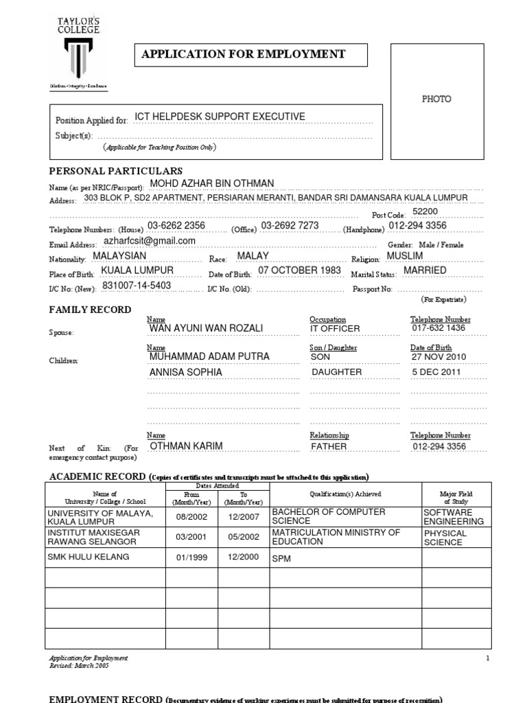 Application for Executive Position | PDF | Ellipsis | Computing