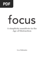 Download Focus Full Version - Leo Babauta by zazmino SN136675786 doc pdf