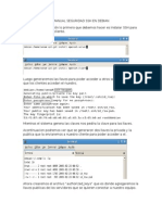 Manual Seguridad SSH en Debian