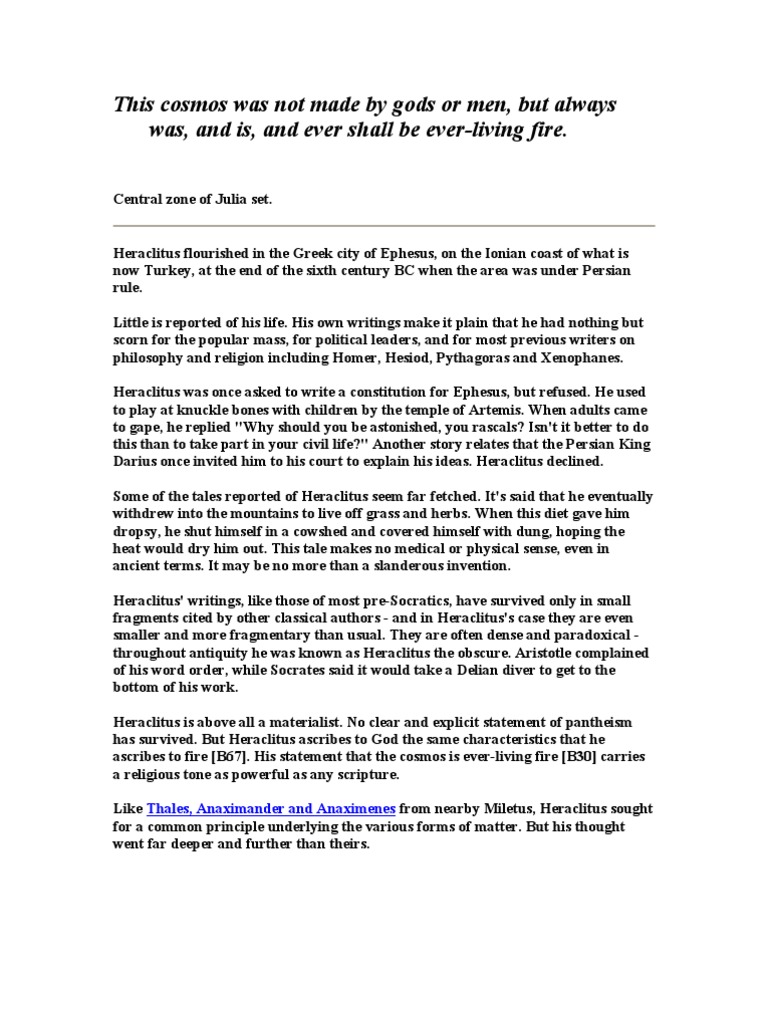 Heraclitus 2 Fragments Download Free Pdf Western Philosophy