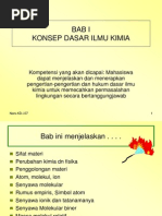 BAB I Konsep Dasar Ilmu Kimia