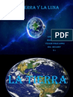 PowerPoint La Tierra y La Luna