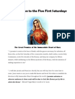 The Devotion To The Five First Saturdays - The Great Promise of The Immaculate Heart of Mary