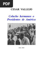 Cesar Vallejo - Colacho Hermanos