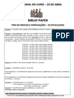 Indicações para o Biblio Paper