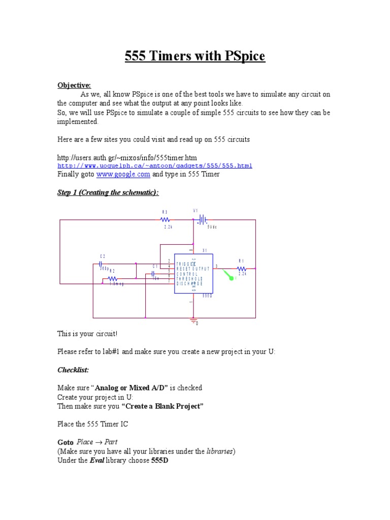 555 Timer Ltspice Model Download