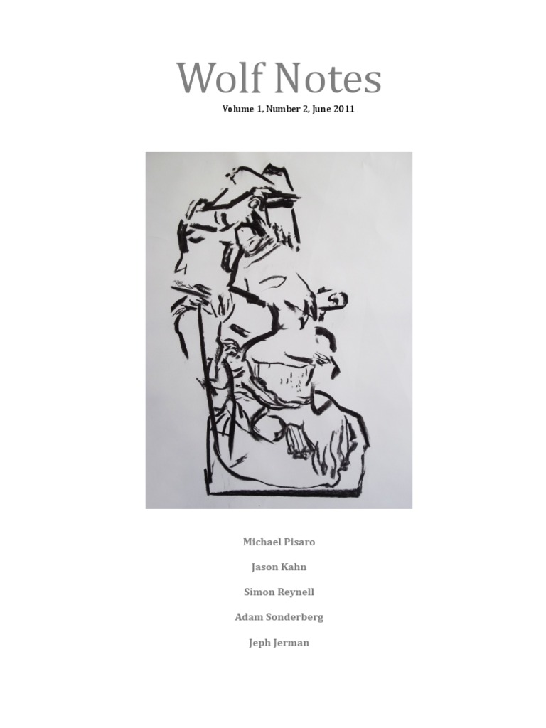 Wolf Notes Wolf Notes. New Music Publication2 | PDF