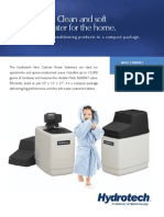Water Softeners Residential Mini Cabinet Softeners Canadian ENGLISH Brochure