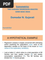 Econometrics: Domodar N. Gujarati