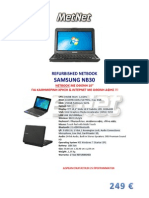 Samsung Nb30: Refurbished Netbook