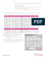 Special Characters PDF