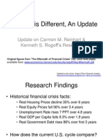 Reinhart & Rrogoff - Update On This Time Is Different 2011