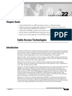 Chapter Goals: Cable Access Technologies