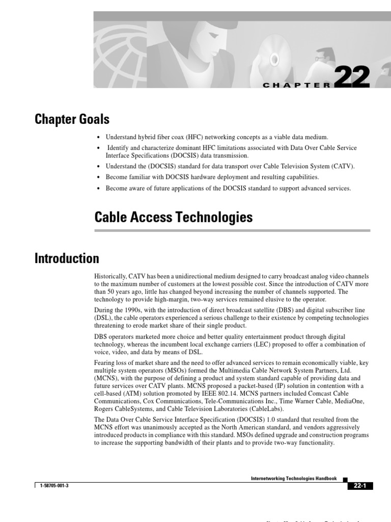 DOCSIS and HFC Networking Explained | PDF | Cable Television | Computer ...