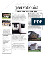 Preservationist: Tax Credits Can Save You $$$!