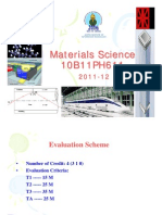 Materials Science 10B11PH611