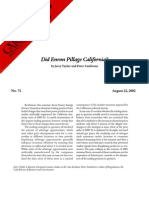 Did Enron Pillage California?, Cato Briefing Paper No. 72
