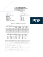 track and field specifications and implement weights