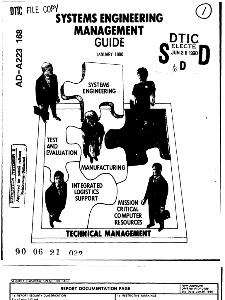 DoD Systems Engineering Fundementals Systems Engineering Specification (Technical Standard)