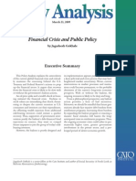 Financial Crisis and Public Policy, Cato Policy Analysis No. 634