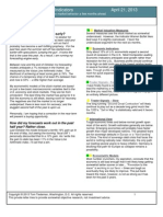 TomT Stock Market Model 2013-04-21