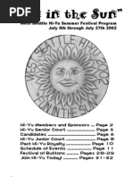 2002 Hi-Yu Summer Festival Souvenir Booklet