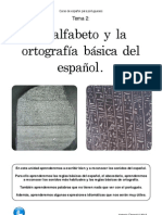 T2-El Alfabeto y La Ortografía